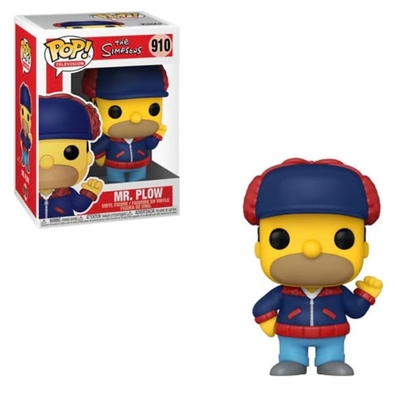 Funko POP! The Simpsons Mr. Plow 910 Exclusive - Picture 2 of 2